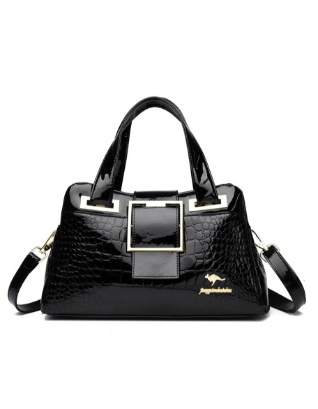 Stylish & Versatile Crocodile-Patterned Handbag