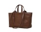 Niche Retro Cowhide Tote Bag as a Handbag