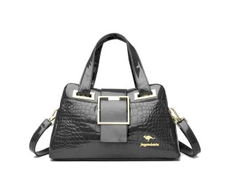 Stylish & Versatile Crocodile-Patterned Handbag