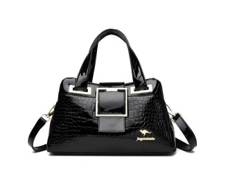 Stylish & Versatile Crocodile-Patterned Handbag